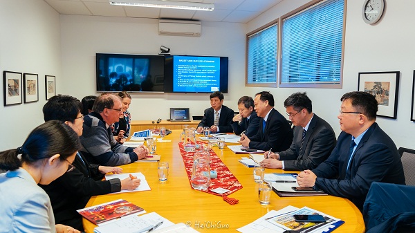 陈章龙书记率团访问澳大利亚、新西兰洽谈国际办学